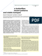 Animal Movement Patterns Revealed by Stable Isotopes