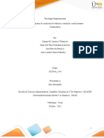 Psicologia Organizacional - Reconocimiento de Conductas y Estímulos - Colaborativa