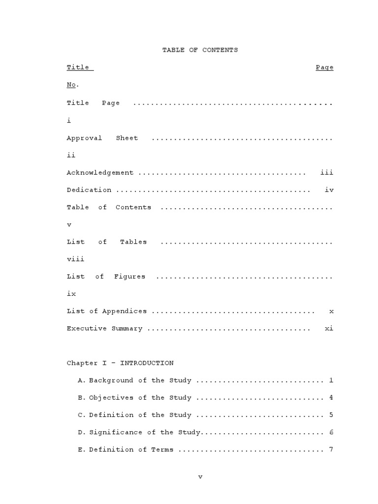 5 Table of Contents | PDF | Economies | Business