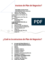 Plan Estratégico y Plan Organizacional