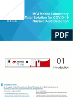 MGI Mobile Container For COVID-19