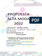 Propuesta Alta Moda