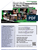 High School Concert Band Fall 2013