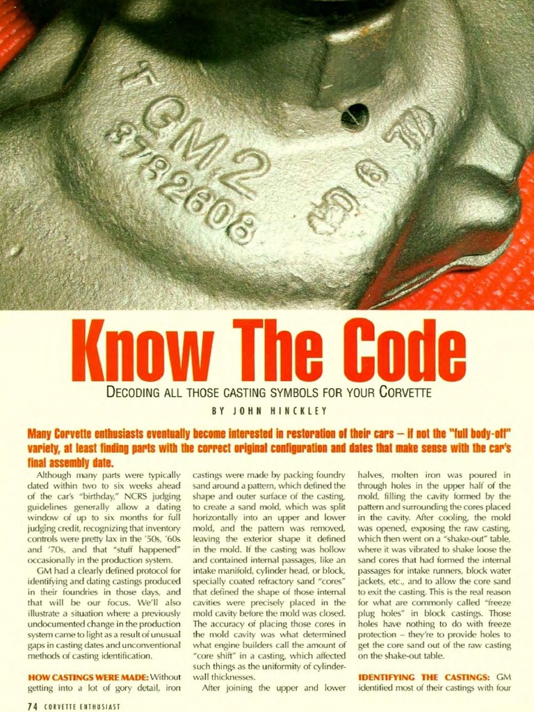 Cast Codes PDF
