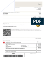 Pagamento de fatura de financiamento