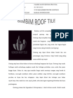 Artikel Bahasa Inggris Bimbim Roof Tille