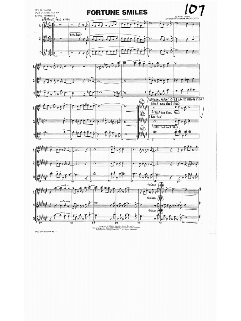 Fortune Smiles Eb 3管 | PDF