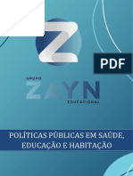 Políticas Públicas em Saúde, Educação e Habitação