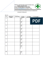 Form Pencatatan Status Fisiologis Proses Rujukan Emergensi