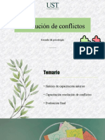 Resolución de Conflictos Capacitación