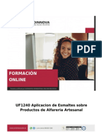Uf1240 Aplicacion de Esmaltes Sobre Productos de Alfareria Artesanal Online
