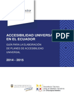 Guía para La Elaboración de Planes de Accesibilidad