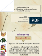 UNIDAD XXII. Deber de Alimentos