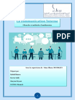 Projet de Methodologie de La Communication