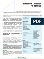 Ficha Indica SINDROME DOLOROSO ABDOMINAL