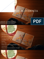 Portafolio de Evidencias.