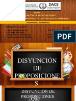 Equipo 1 - Disyunción de Proposiciones