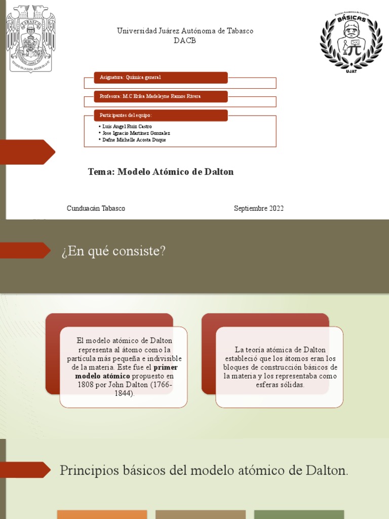 Modelo Atomico de Dalton | PDF | Átomos | Importar