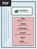 Historia o Antecedentes Del Origen Del Diagrama de Pert-Cpm | PDF ...