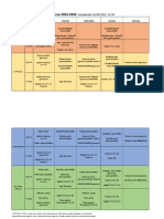 Calendario Extraescolares 2223