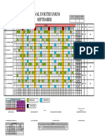 Jadwal Dokter September 01