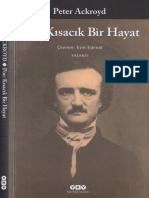 Peter Ackroyd - Poe - Kısacık Bir Hayat