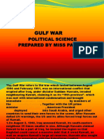 Gulf War Political Science Explained