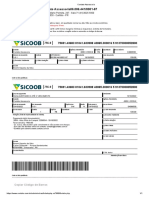 Boleto bancário para pagamento de serviços de assessoria