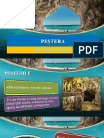 Pestera Prezentare PPT