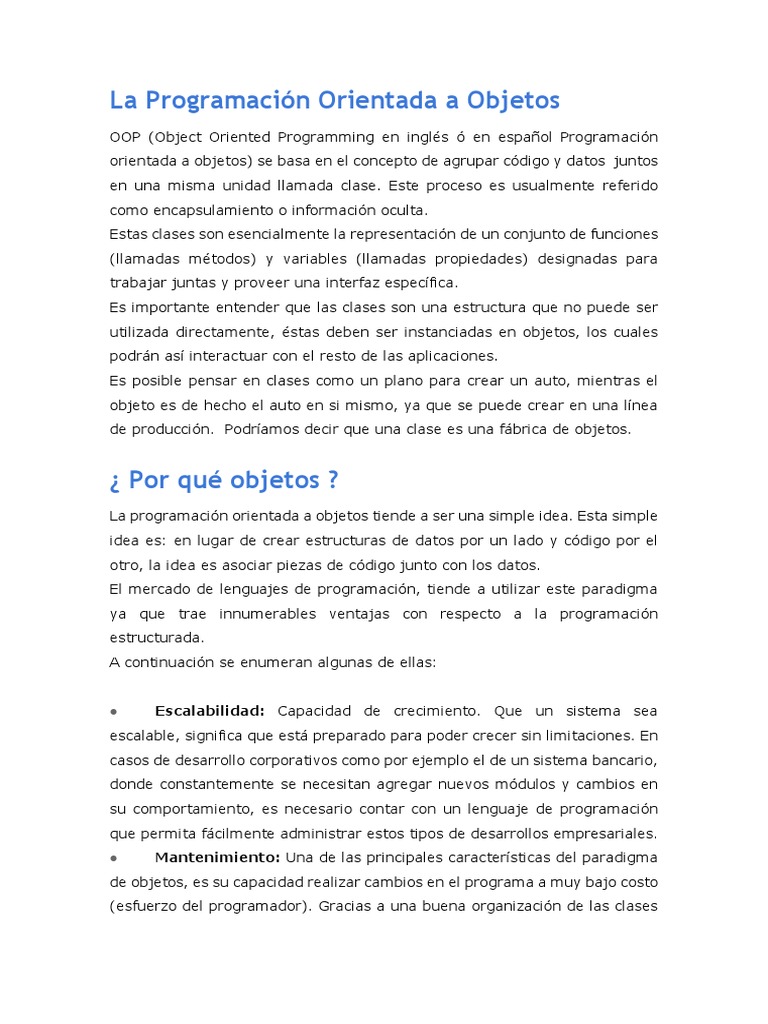 Laboratorio 1 - 3 - Resuelto | PDF | Objeto (informática ...