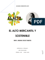 El Alto Mercantil y Sostenible