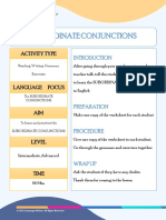 Subordinate Conjunctions