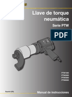 ENERPAC PTW series dinamometric torque Wrench ESPAÑOL