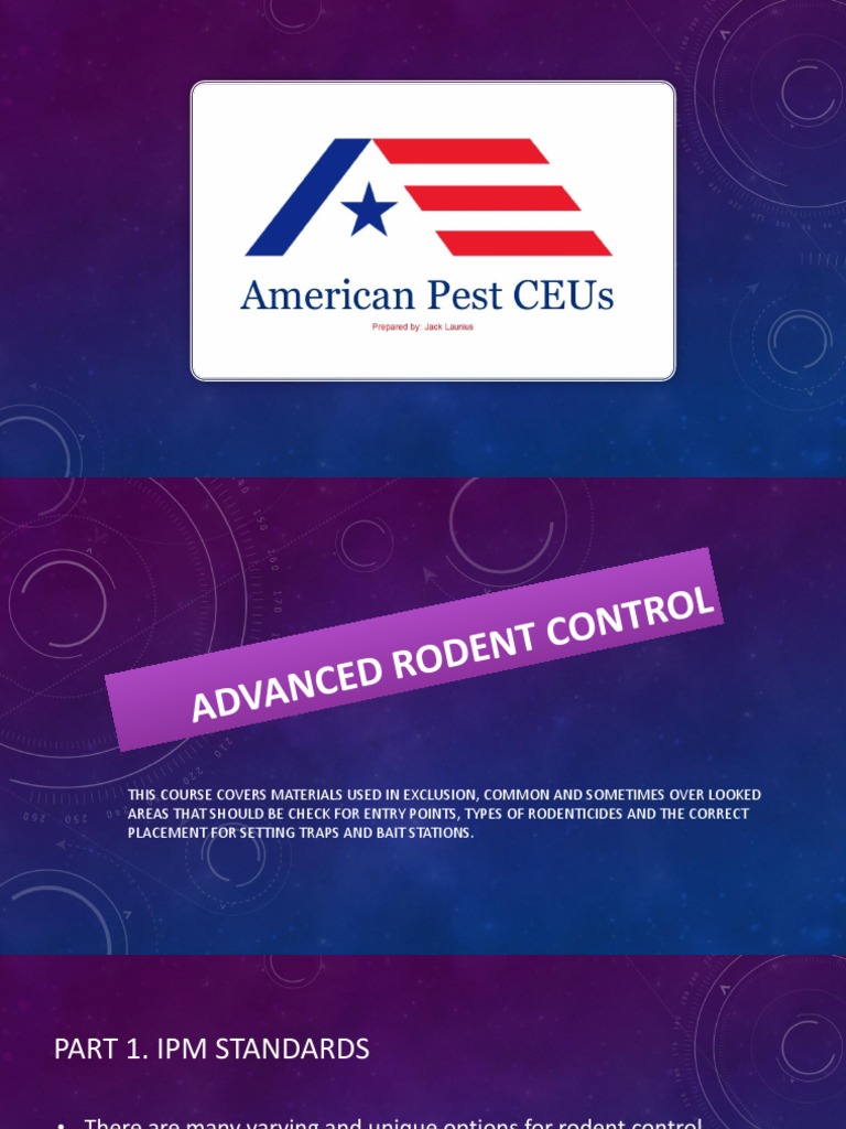 Advanced Rodent Control | PDF | Home & Garden