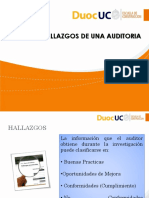 2 1 6 Hallazgos de Una Auditoria