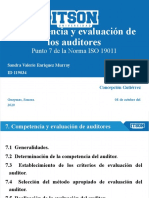 Asignacion # 11 - Competencia y Evaluación de Los Auditores