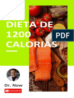 Dieta de 1200 calorias do Dr. Now: cardápio completo para emagrecer rápido
