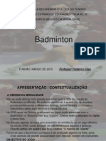 Princípios básicos do badminton