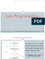 Lex Programming Explained