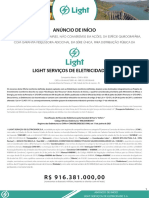 Debêntures Light com garantia fidejussória