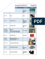 Spare Parts KTR10 Bare