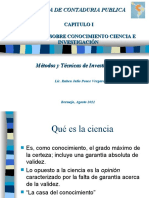 Tema 1 Aspectos Sobre Conocimiento Ciencia e Investigacion