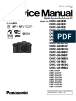 Panasonic Service Manual g80