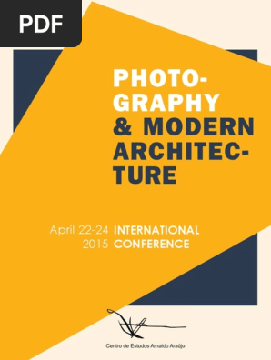 Photography & Modern Architecture. Book of Abstracts
