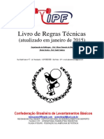 Regras Técnicas Powerlifting Brasil