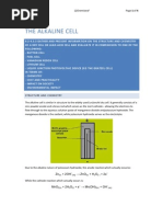 Chemistry, Cost and Practicality, Impact on Society and Environmental Impact of a Cell