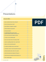 AOF Checklist Presentations