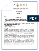 TJ-SP Simulado VI Direito Civil