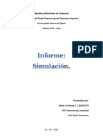 Informe Sobre Simulacion - Alexis La Rocca