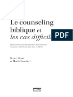 Le Counselling Biblique Et Les Cas Difficiles - Stuart Scott Et Heath Lambert